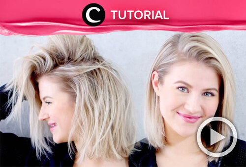 Say good bye to your oily greasy hair with this trick: http://bit.ly/3bZQgzW. Video ini di-share kembali oleh Clozetter @juliahadi. Lihat juga tutorial lainnya di Tutorial Section.