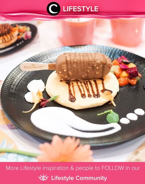 Summer Masterpiece Sensation, a collaboration between Pancious and Magnum. Looks so yum! Simak Lifestyle Updates ala clozetters lainnya hari ini di Lifestyle Community. Image shared by Clozetter @Amandatorquise. Yuk, share juga makanan favoritmu.