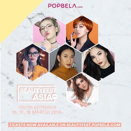 Bookmark the place! #BeautyFestAsia will be held at Ciputra Artpreneur Center. 3 days, from March 16 to March 18, 2018..Experience yourself the leading beauty conference and exhibition in South East Asia, #BeautyFestAsia2018. Get your tickets now http://beautyfest.popbela.com/, Tickets also available on Loket.com! We're sure, you don't want to miss this one 🙅💅 #ClozetteID