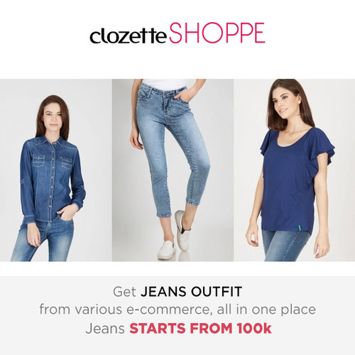 Jeans is everybody bestfriend! Padukan kemeja denim dan boyfriend jeans untuk mendapatkan tampilan yang casual dan trendy. Belanja aneka produk jeans favoritmu MULAI 100k dari berbagai e-commerce site via #ClozetteSHOPPE.
www.clozetteshoppe.co.id/search?page=1&store=92%2C93%2C12&sort=fascinate&shipping_country=id&term=jeans&utm_source=cid&utm_medium=clozettecrew&utm_campaign=up_cid_shoppe_xxx