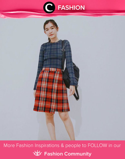 Plaid outfits with different colors could make a great combination! Simak Fashion Update ala clozetters lainnya hari ini di Fashion Community. Image shared by Clozetter @syanstephanie. Yuk, share outfit favorit kamu bersama Clozette.