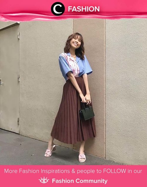 Simple yet playful, Clozetter @isnadani wears many colors for her relaxed look. Simak Fashion Update ala clozetters lainnya hari ini di Fashion Community. Yuk, share outfit favorit kamu bersama Clozette.