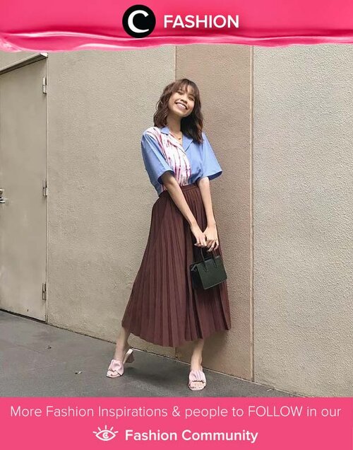 Simple yet playful, Clozetter @isnadani wears many colors for her relaxed look. Simak Fashion Update ala clozetters lainnya hari ini di Fashion Community. Yuk, share outfit favorit kamu bersama Clozette.