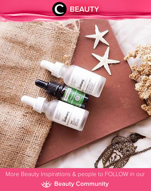 Saat ini serum menjadi salah satu produk skincare yang banyak diminati. Apa serum andalan kamu, Clozetters? Simak Beauty Updates ala clozetters lainnya hari ini di Beauty Community. Image shared by Clozetter @mykittybeauty. Yuk, share beauty product andalan kamu.