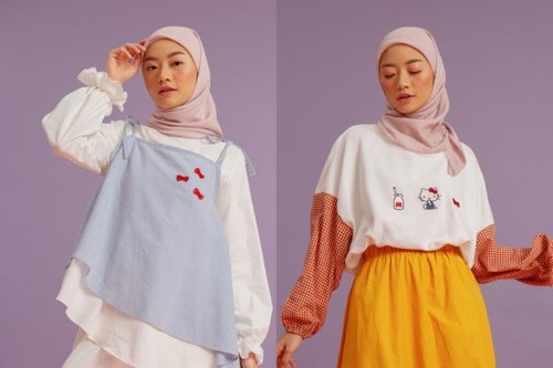5 Cara Mix And Match Baju Warna Pastel Untuk Hijaber Agar Tampak Awet Muda