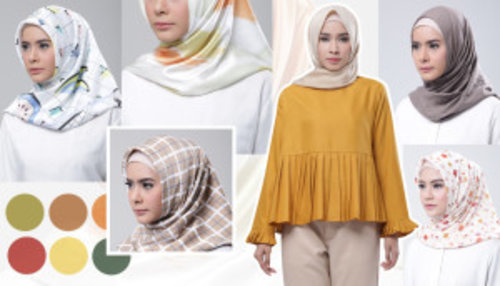 Memilih Jilbab yang Cocok untuk Baju Warna Kuning