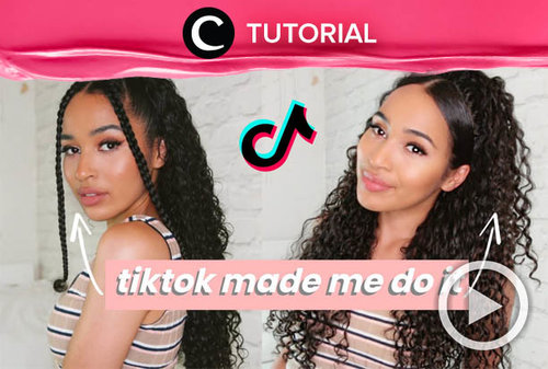 TikTok viral hairstyle for curly hair: http://bit.ly/2M4MFrT. Video ini di-share kembali oleh Clozetter @juliahadi, Lihat juga video lainnya di Tutorial Section.