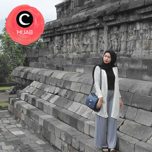 Liburan akhir tahun? Yuk, kunjungi tempat wisata budaya di Indonesia. Jangan lupa, simak inspirasi gaya di Hijab Update dari para Clozetters hari ini, di sini http://bit.ly/clozettehijab. Image shared by Clozetter: shulaihasyaikhon. Yuk, share juga gaya hijab andalan kamu.