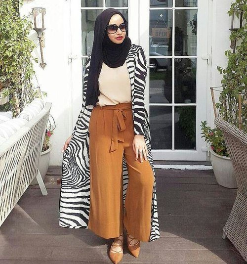 4 Tips Style Kulot Hijab untuk Kamu Bertubuh Gemuk