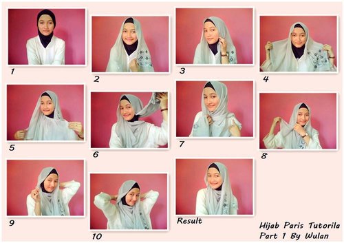 Tutorial Hijab Kreasi simpel dan praktis untuk sehari-hari! #Tutorial