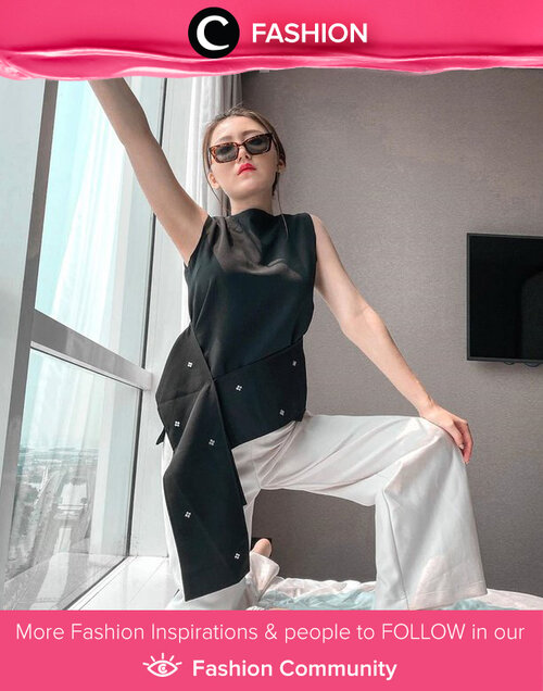 Clozette Ambassador @vicisenna wishes you a cool weekend, Clozetters! Simak Fashion Update ala clozetters lainnya hari ini di Fashion Community. Yuk, share outfit favorit kamu bersama Clozette.