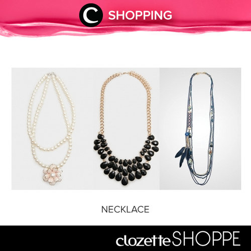 Kalung bisa mengubah tampilan kasualmu jadi lebih chic dan modis, Clozetters! Cek koleksi kalung terbaru dari #ClozetteSHOPPE yuk! Klik di sini untuk beli: http://bit.ly/1mht4lx