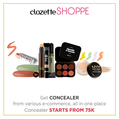 Concealer help you enhance your natural beauty and cover your skin imperfections. Use concealer as your beauty essential bestfriend, Clozetters! Yuk belanja concealer di #ClozetteSHOPPE!
http://bit.ly/1Ry1fyw