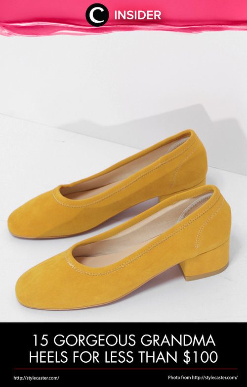 Suka dengan gaya vintage? Kamu tak boleh kelewatan koleksi grandma heels yang telah dirangkum oleh StyleCaster di sini http://bit.ly/1SlMwqq. Simak juga artikel menarik lainnya di http://bit.ly/ClozetteInsider