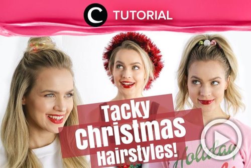 If what you want for Christmas is fresh look and cute hairstyle, follow this tutorial: http://bit.ly/2RMCzNa. Video ini di-share kembali oleh Clozetter @ranialda. Lihat juga tutorial lainnya di Tutorial Section.