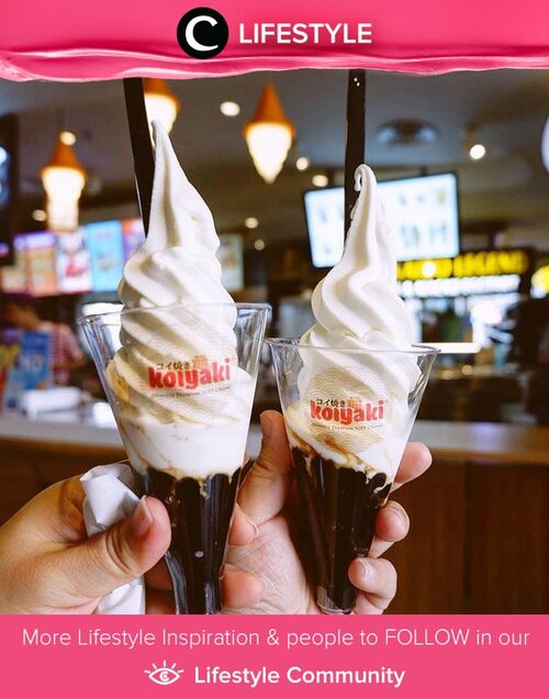 Have you eat sweet things today? Try this Hokkaido Milk Ice Cream with Bubbles from Koiyaki! Image shared by Clozetter @clevergirl. Simak Lifestyle Update ala clozetters lainnya hari ini di Lifestyle Community. Yuk, share momen favoritmu bersama Clozette.