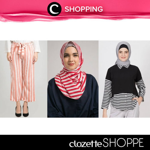 Pakai outfit bernuansa stripe yuk untuk menyambut libur panjang-mu! Stripe never go out of style! Kamu bisa belanja produk fashion bernuansa stripe from head to toe di #ClozetteSHOPPE! http://bit.ly/251FIYh