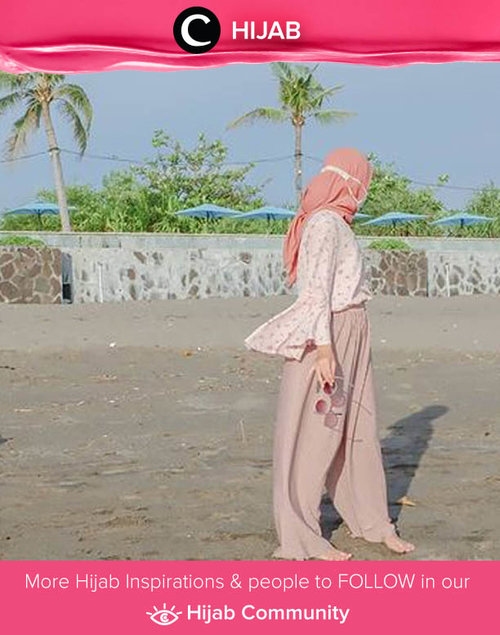 Neutral & blush, padupadan manis yang tak pernah gagal. Setuju, Clozetters? Image shared by Clozetter @kartikaryani. Simak inspirasi gaya Hijab dari para Clozetters hari ini di Hijab Community. Yuk, share juga gaya hijab andalan kamu.