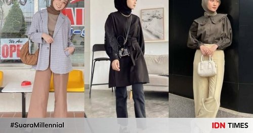 10 Gaya Hijab dengan Loafer Shoes, Bikin Gaya Daily Stylish Selalu!