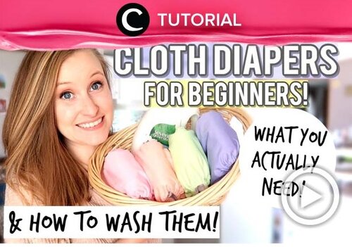 Moms, sebelum mulai menggunakan cloth diapers untuk si kecil. Pastikan dulu kamu menonton video tips dan trik cara merawatnya seperti yang di-share kembali oleh Clozetter @juliahadi ini: https://bit.ly/3iBICkO. Lihat juga tutorial lainnya di Tutorial Section.