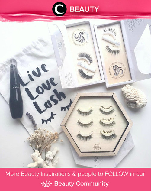 Star Clozetter Stevie is loving everything about Silverswanlash!! Definitely one of the most comfortable and natural looking lashes in the market. Simak Beauty Updates ala clozetters lainnya hari ini di Beauty Community. Image shared by Star Clozetter: @steviiewong. Yuk, share beauty product andalan kamu.