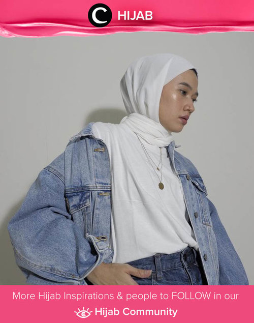 Basic color, chic styling. Image shared by Clozette Ambassador @karinaorin. Simak inspirasi gaya Hijab dari para Clozetters hari ini di Hijab Community. Yuk, share juga gaya hijab andalan kamu.