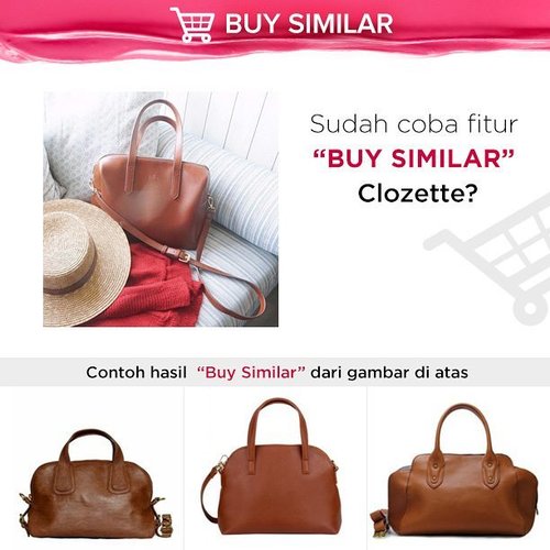 Naksir tas seperti milik Star Clozetter SteviieWong? Kenapa nggak coba fitur "Buy Similar" di website www.clozette.co.id atau aplikasi Clozette Indonesia. #ClozetteID