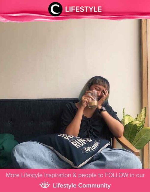 Clozette Crew @thiasoediro dibuat senyum-senyum sendiri dengan Milky Cold Brew-nya Kofitiere. Wah, jadi ingin ikut mencoba, ya. Simak Lifestyle Updates ala clozetters lainnya hari ini di Lifestyle Community. Yuk, share juga momen favoritmu. 