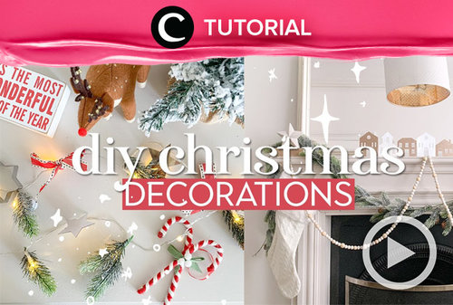 It's already December, which means Christmas is coming real soon! See what you can do for this year's Christmas decoration here: https://bit.ly/2KvaBnt. Video ini di-share kembali oleh Clozetter @ranialda. Lihat juga tutorial lainnya di Tutorial Section.