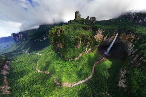 Traveling Sambil Menenangkan Batin di Air Terjun Tertinggi Dunia 