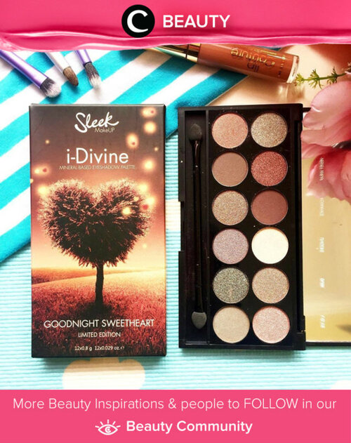 Beautiful warm and earth tone color of eyeshadow by Sleek. Simak Beauty Updates ala clozetters lainnya hari ini di Beauty Community. Image shared by Star Clozetter: @annisast. Yuk, share beauty product andalan kamu.﻿