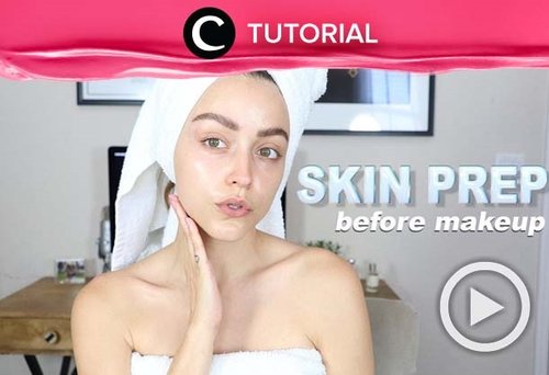 How to prep your skin for flawless makeup: https://bit.ly/3bkXhg5. Video ini di-share kembali oleh Clozetter @salsawibowo. Lihat juga tutorial lainnya di Tutorial Section.