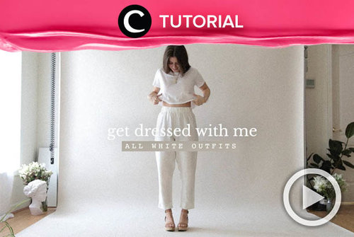 Classic white on white outfit inspiration: http://bit.ly/2wY0mRO. Video ini di-share kembali oleh Clozetter @kyriaa, Lihat juga tutorial lainnya yang ada di Tutorial Section.