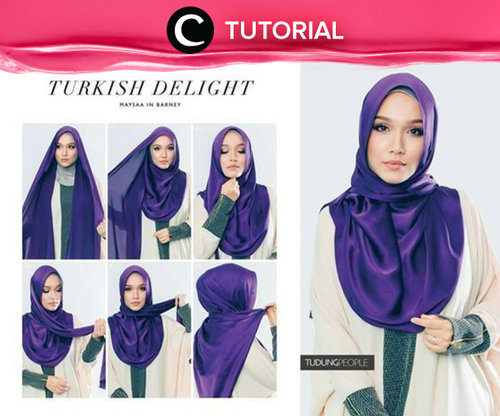 Berpenampilan seperti wanita Turki bisa kamu wujudkan dengan gaya hijab seperti pada tutorial berikut ini http://bit.ly/29IdoGZ. Video ini di-share kembali oleh Clozetter: @aquagurl. Cek Tutorial Updates lainnya pada Tutorial Section.