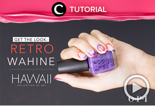 OPI hawaii collection nail art tutorial http://bit.ly/2LiI8xi. Video ini di-share kembali oleh Clozetter: @ranialda. Cek Tutorial Updates lainnya pada Tutorial Section.
