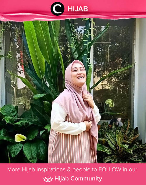 Rise and shine, it's a new day, Clozetters! Image shared by Clozetter @andiyaniachmad. Simak inspirasi gaya Hijab dari para Clozetters hari ini di Hijab Community. Yuk, share juga gaya hijab andalan kamu.