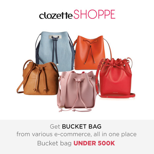 Bucket bag memiliki desain yang fashionable dan ukuran yang ideal; tidak terlalu besar dan tidak terlalu kecil. Cocok untuk kamu yang senang tampil modis dan simpel. Shop now at #ClozetteSHOPPE!
http://bit.ly/1VNsbkL