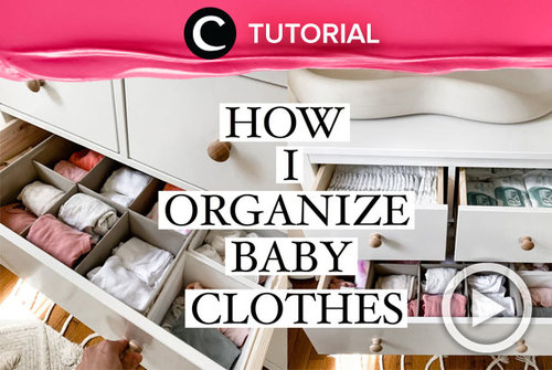 Organizing baby clothes like a pro: http://bit.ly/3tDKgVx. Video ini di-share kembali oleh Clozetter @zahirazahra. Lihat juga tutorial lainnya di Tutorial Section.