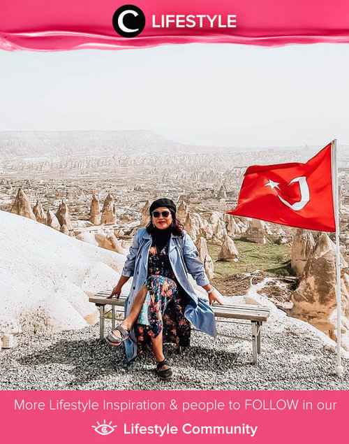 Super dreamy scenery from The Valley of Cappadocia. Image shared by Clozette Crew @dsiarsy. Simak Lifestyle Update ala clozetters lainnya hari ini di Lifestyle Community. Yuk, share momen favoritmu bersama Clozette.