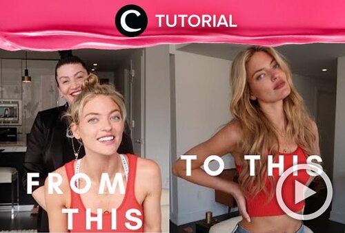 Siapa yang tak ingin punya rambut ala model Victoria's Secret? Rasanya hampir tak ada, ya. Coba intip cara yang dibagikan oleh Martha Hunt di video yang di-share kembali oleh Clozetter @shafirasyahnaz ini: http://bit.ly/2QXUIao. Jangan lupa intip tutorial lainnya di Tutorial Section.