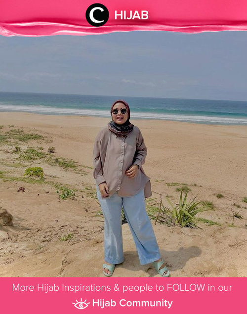 Clozetter @sridevi_sdr just shared her beach-ready outfit. So comfy! Simak inspirasi gaya Hijab dari para Clozetters hari ini di Hijab Community. Yuk, share juga gaya hijab andalan kamu.