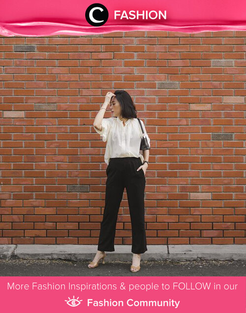 Effortless monochromatic look by Clozette Ambassador @janejaneveroo.Simak Fashion Update ala clozetters lainnya hari ini di Fashion Community. Yuk, share outfit favorit kamu bersama Clozette.