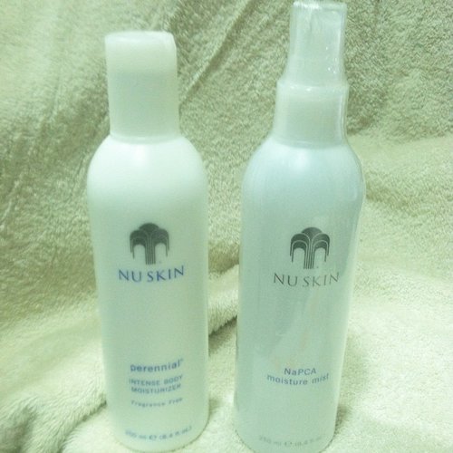  Just arrived. New and sealed. Worth product to try, not just anti aging but also skin care. 
Nuskin perennial intense body moisturizer and nuskin napc... Read more →