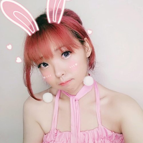 Oh fluffy me 🐇Sending you some special bunny......#DecemberBunny #Bunny #Rabbit #pink #pinkmakeup #clozetteid  #Makeup #style #Blogger #Blog #asian #Beauty #Cute #girls #Japanesemakeup #Kawaiimakeup #fashion #メイク #ヘアアレンジ #makeup  #style #girl #beauty #kawaii #ファッション #かわいい