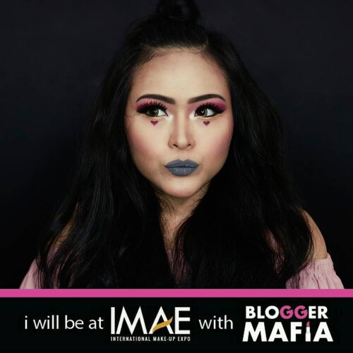 Yelloow, mark your calender for International Makeup Expo @imaeofficial 6-8 October 2017 at Kartika Expo Balai Kartini, Jakarta..
.
I will be there with @bloggermafia to attend @clioindonesia launching on 7 October 2017. See you guys 💓💓💓 #bloggermafia #imae #imaeofficial #beautyevent #event #beautyvlogger #clozetteid #beautynesiamember #makeup #makeupdemo #instabeauty #instamakeup #bloggerindonesia #beautyinfluencer #indobeautyinfluencer #indobeautygram #indobeauty