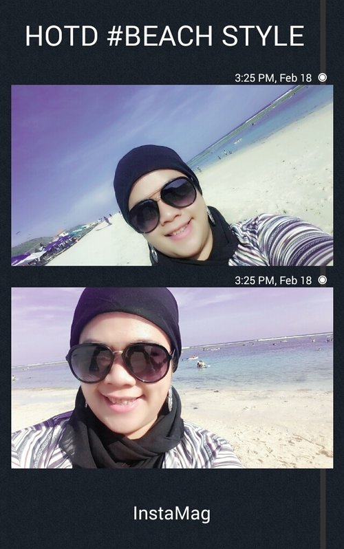 Hijab Style on The Beach :))
Visit my blog for more review dymartha.blogspot.com
#HOTD #Hijab #Clozetteid #clozetteambassador