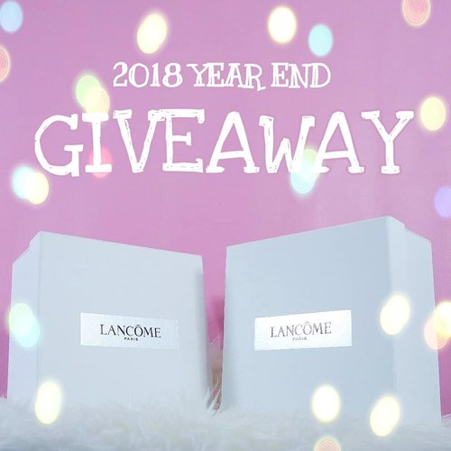 🚨GIVEAWAY ALERT🚨
.
Hi gengs~
I can't believe tomorrow is the last day of 2018, time flies so fast 🙈
I also want to thank every single one of you for the never ending support for me. I wish we all have a great & successful years ahead! ✨✨
As a gratitude to you, I'm collaborating with @lancomeofficial #LancomeID to host another GIVEAWAY!!! ❤❤❤
.
PRIZE:
#LancomeID Hampers Worth
Rp 1.500.000,-
for 2 lucky winners!!!
.
HOW TO JOIN:
1. Must follow my IG @michelle777lee
2. No fake/giveaway account are allowed to join.
3. Be active on my IG
4. Spam like is a plus.
5. Share with me what have you achieved this year & what are your resolutions for 2019?
Write your answer in this post comment section only.
Don't forget to mention 5 friends to join along.
.
That's all gengs! Make sure to join & don't miss it!!! Periode: 30 Dec 2018 - 07 Jan 2019
Good luck~ 😘😘😘
.
.
.
.
.
.
.
.
.
.
.
.
#ivgbeauty #indobeautygram #makeuptutorial #makeup #wakeupandmakeup #undiscovered_muas #indobeautyblogger  #beautybloggerindonesia @tampilcantik #tampilcantik #ClozetteID #ibv #tutorialmakeup #ragamkecantikan @ragam_kecantikan #inspirasicantikmu @zonamakeup.id