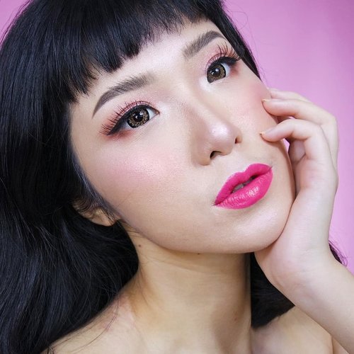 Feathery Brows & Fresh Pink Look💕.Product Used:❤#benefitbrows Ka-Brow Cream-Gel Brow 4❤#benefitbrows 3D Browtones Subtle Brow-Enhancing Highlights 4.@benefitindonesia#TeamAbel #BrowBeachCampSea
