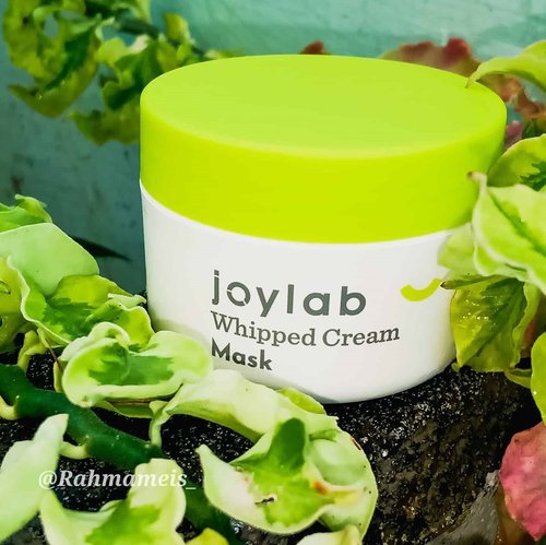 #reviews JOYLAB "Whipped Cream Mask"....After using 2 to 4 times I can only review this mask. Cream with a mild formula that contains Marshmallow Root Extract and Vitamin C that can release your natural bright skin color.  Formulated with Vitamin B3 which is useful to prevent mineral deficiencies while smoothing the texture of facial skin.  A gentle and smooth formula for all types of facial skin...💦TEXTURE AND SCENT: In terms of texture, this mask has a creamy texture and is like a whipped shake to make a cake 😂 It smells like baby powder.  Very soft, and the one I like the light pink mask 😍...📦 PACKAGING: In terms of packing this mask is stored in a small plastic container and cute 50 ml.  Although in terms of small packets, but this mask turned out to be a lot and dense...🍁Review: I wear this mask in 2 weeks and I feel a good change, after wearing this mask the skin becomes smoother and radiant because it contains marshmallow Root extract which pushes the skin so it makes the skin glow.  And with the addition of vit c and vit B3 to improve skin texture. This mask is very soft and suits all skin types...INGREDIENTS: Aqua (Water), Glycerin, Triglyceride caprilate / capric, Propanediol, Glyceryl stearate SE, Polysorbate 60, Sorbitan stearate, Titanium dioxide, Glyceryl stearate, PEG-100 stearate, Cetyl alcohol, Dimethicone, Phenoxyethanol, Sodium stearlacolymer, Sodium  stoylacolymer  Niacinamide, Perfume (Fragrant), 3-o-Ethyl ascorbic acid, Benzotriazolyl dodecyl p-cresol, Disodium EDTA, Xanthan gum, Silica, Althaea officinalis root extract, Potassium sorbate, Sodium benzoate, CI 17200 (Red 33), CI 42090 (CI 42090 (C)  Blue 1)...Attention: The above review is based on my experience, and the results depend on each of your skin.. How about you?  Attracted to try it ???...🌟 Rate: 4/5...*Gifted*