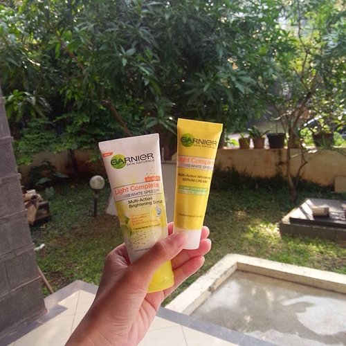 Ma fav. #Skincare ♥♥♥♥ Thankyou @clozetteid udah ngenalin dan ngasih coba dua produk ini♥ @garnierindonesia #clozetteid #skincare #beauty